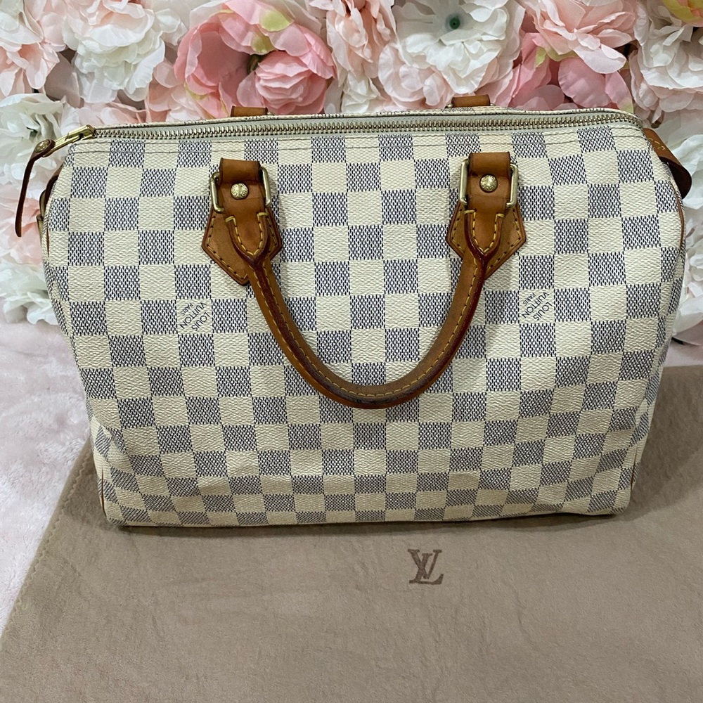 Louis Vuitton Damier Azur Speedy 30